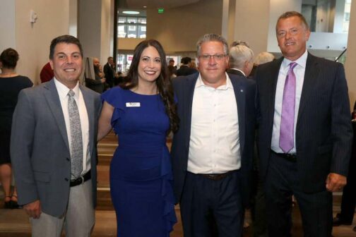 Mayor Brian Marsh with elected officials